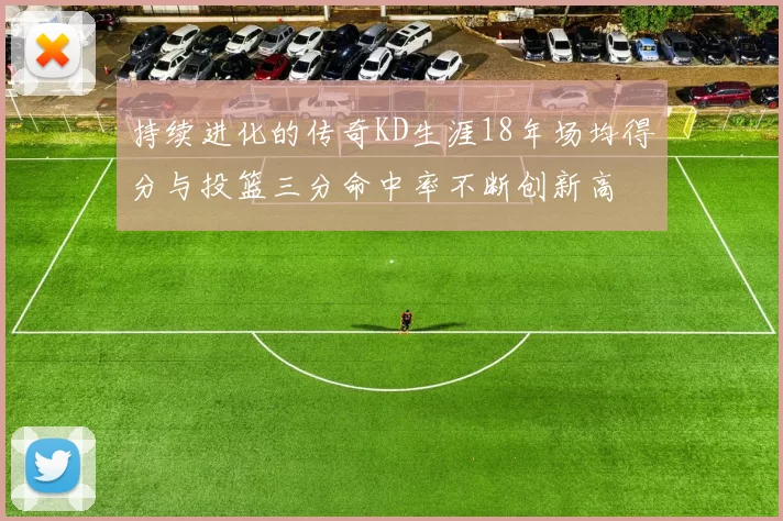 持续进化的传奇KD生涯18年场均得分与投篮三分命中率不断创新高